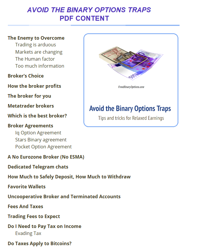 PDF Content. How to avoid broker's traps