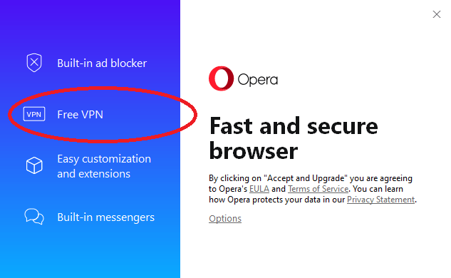 Opera VPN